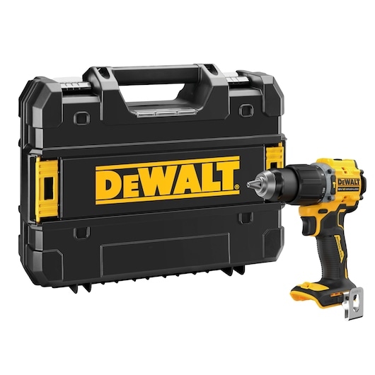 DeWalt DCD799NT-XJ 18V XR Brushless Compact Schraub-/Hammerbohrmaschine ohne Batterien und Ladegerät im TSTAK-Koffer