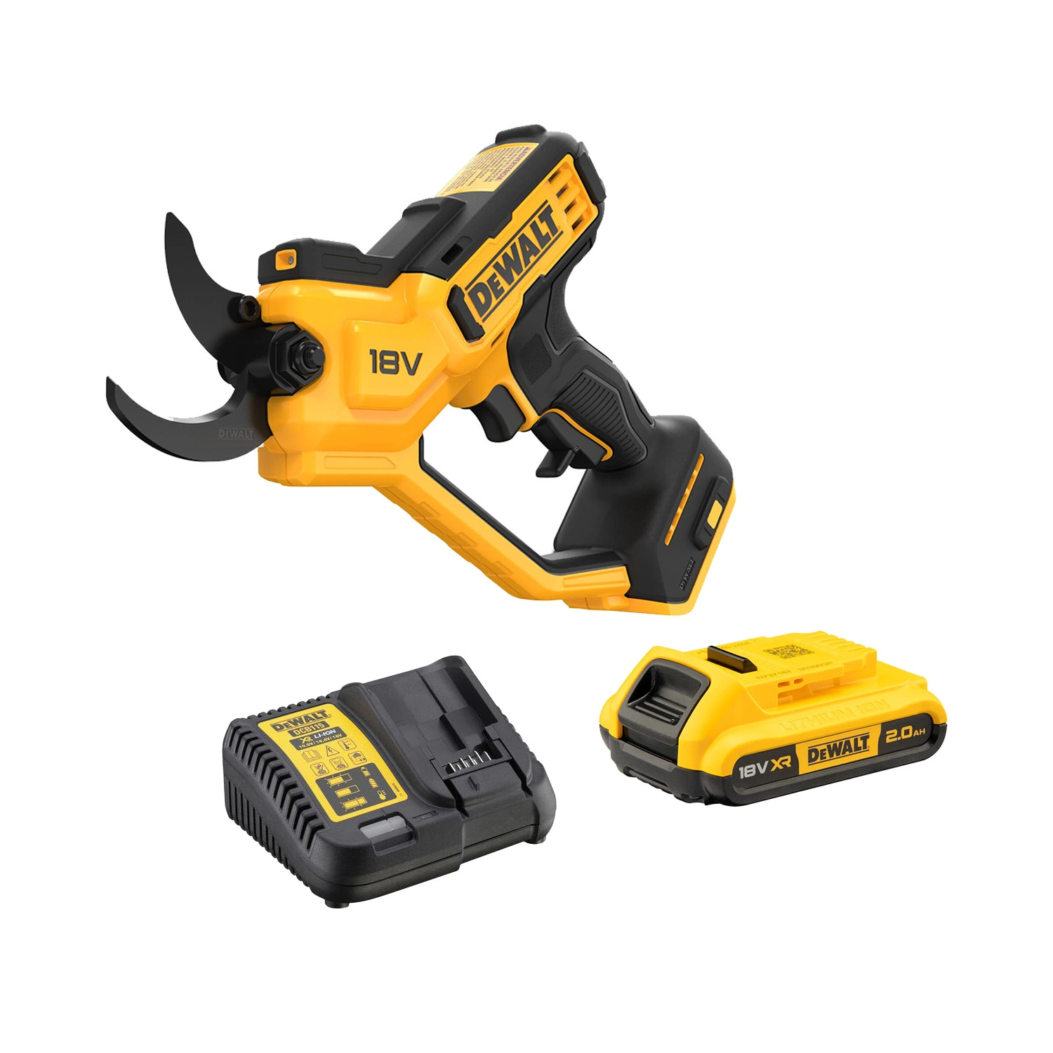 DeWALT DCMPP568D1-QW XR Accu-Baumschere 1x 18V 2.0Ah Akku und Ladegerät