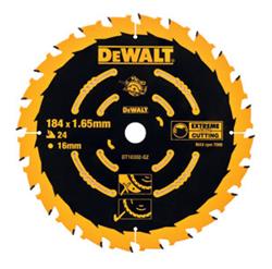 DeWALT Zubehör DT10302-QZ Kreissägeblatt Handkreissäge 184/16 mm 24WZ