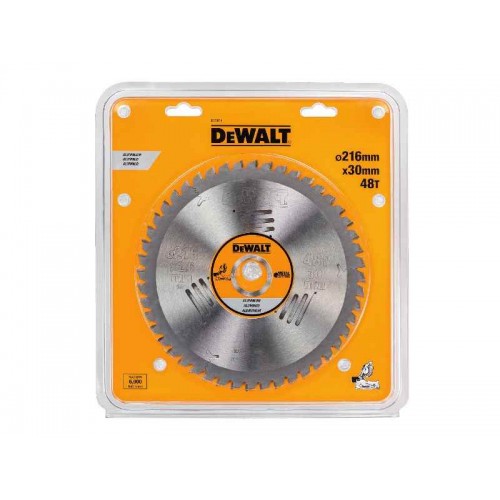 DeWALT Zubehör DT1914-QZ Kreissägeblatt stationär 216/30 mm 48TFZ