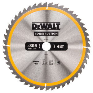 DeWALT Zubehör DT1959-QZ Kreissägeblatt stationär 305/30 mm 48WZ