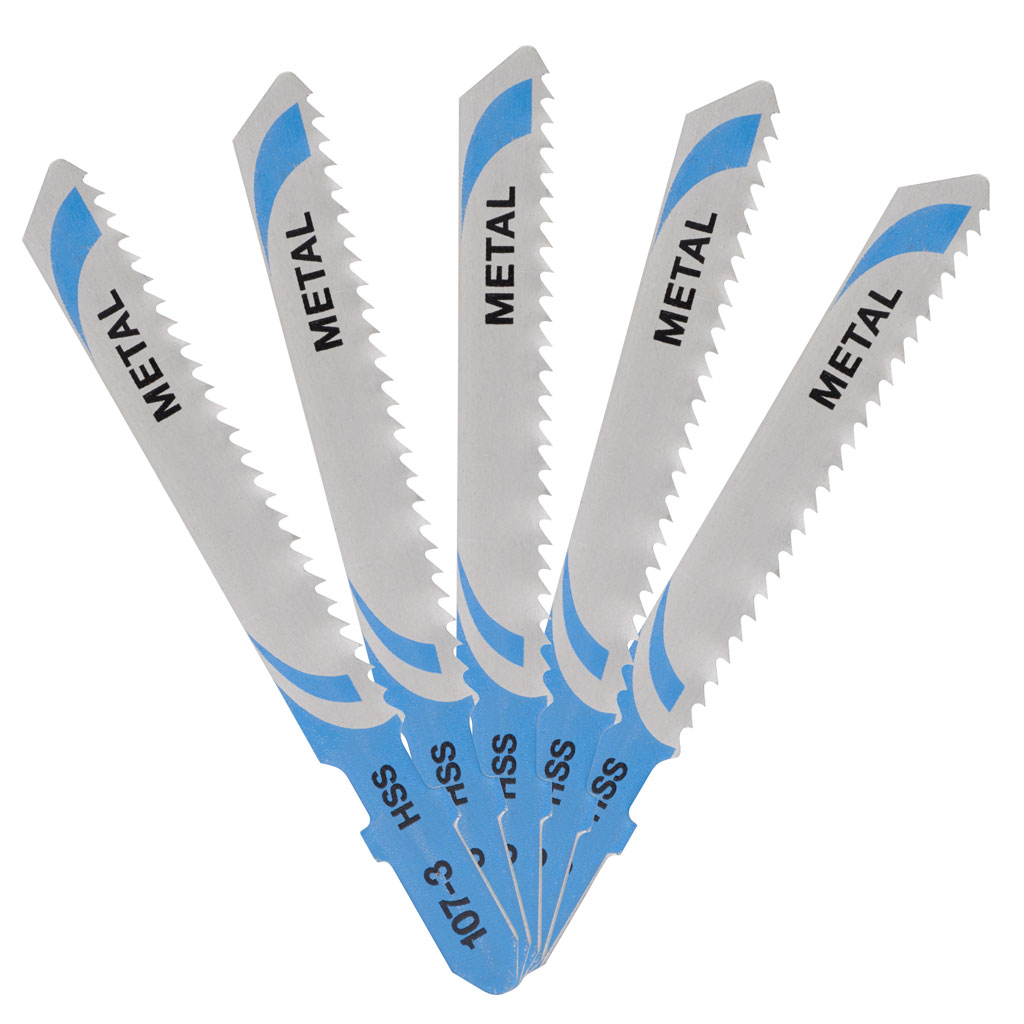DeWalt Zubehör DT2161-QZ Stichsägeblatt HSS® 76 x 2 x 10 mm (T118B) 5 Stück