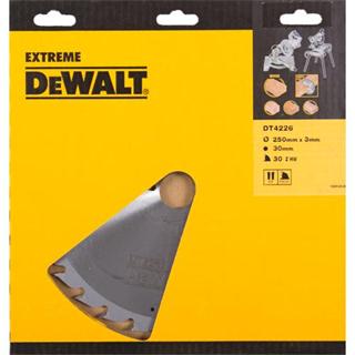DeWALT Zubehör DT4226-QZ DT4226 HM Kreissägeblatt 250 x 30 x 30T Wechselzahn