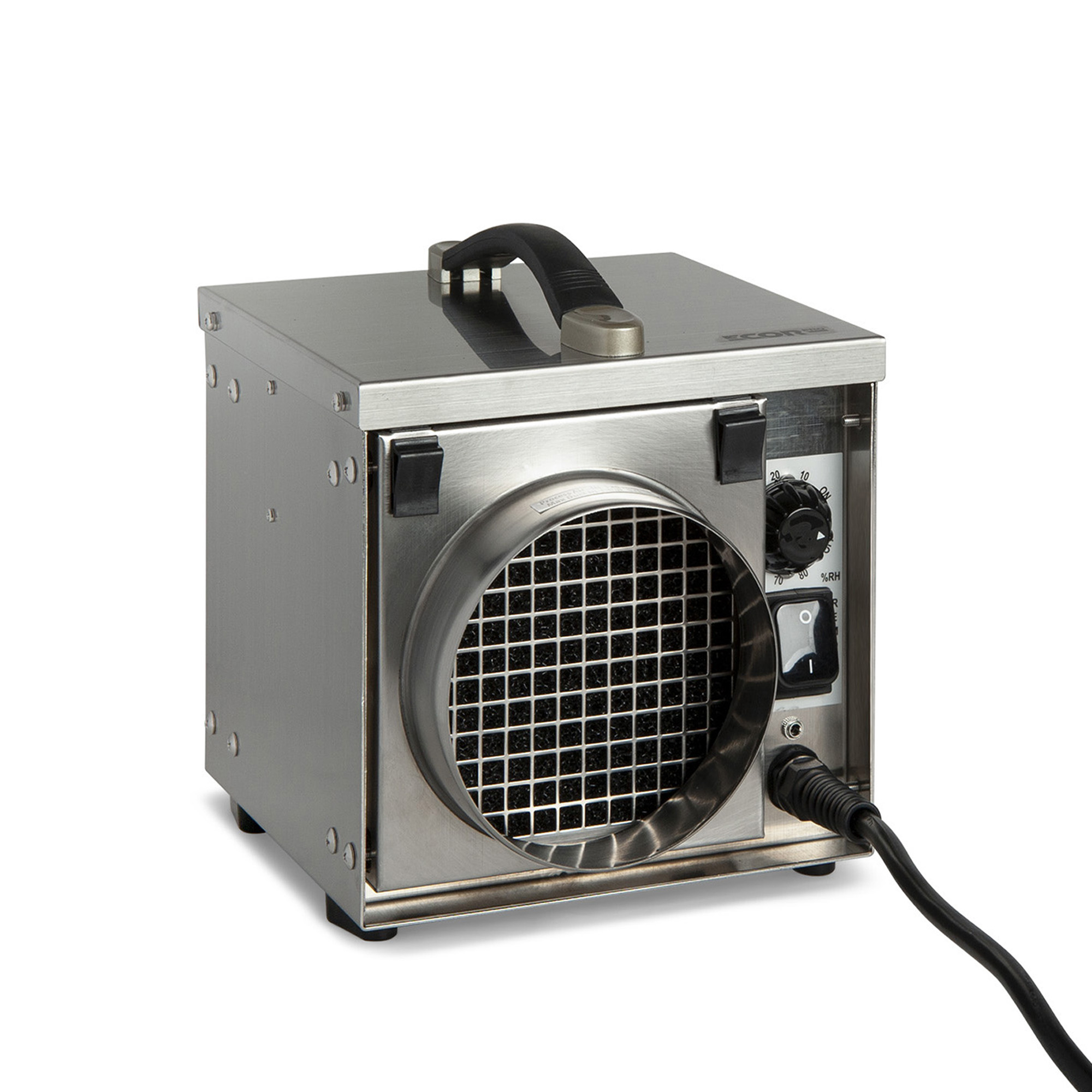 Ecor Pro DH800 Inox DryFan Adsorptionsluftentfeuchter 8l aus Edelstahl
