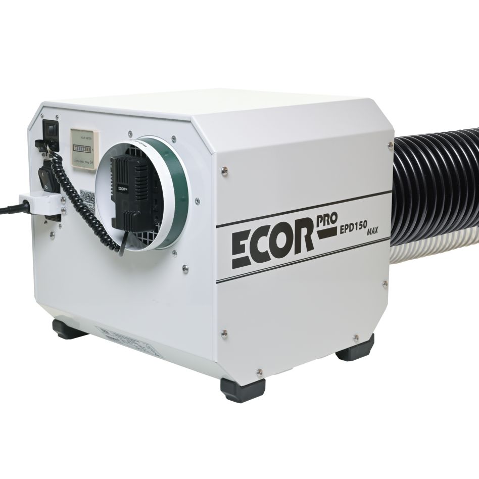 Ecor Pro EPD150 MAX DryFan Adsorption Luftentfeuchter 35l mit WiFi weiß