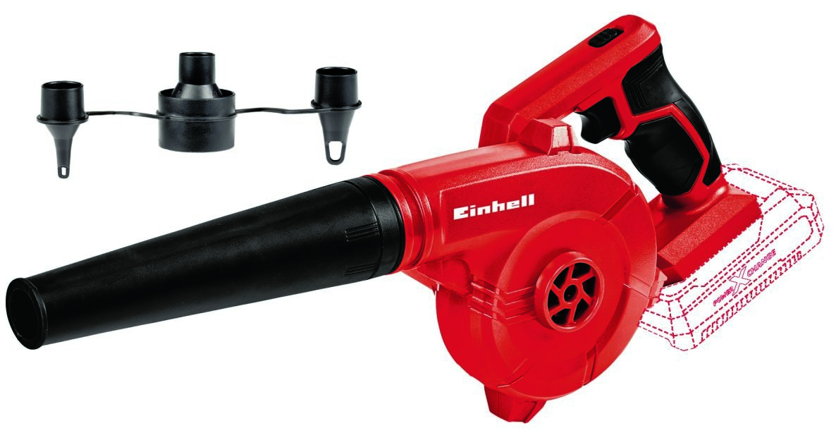 Einhell 3408001 TE-CB 18/180 Li-Solo Akku-Bläser 18 Volt excl. accu's en lader