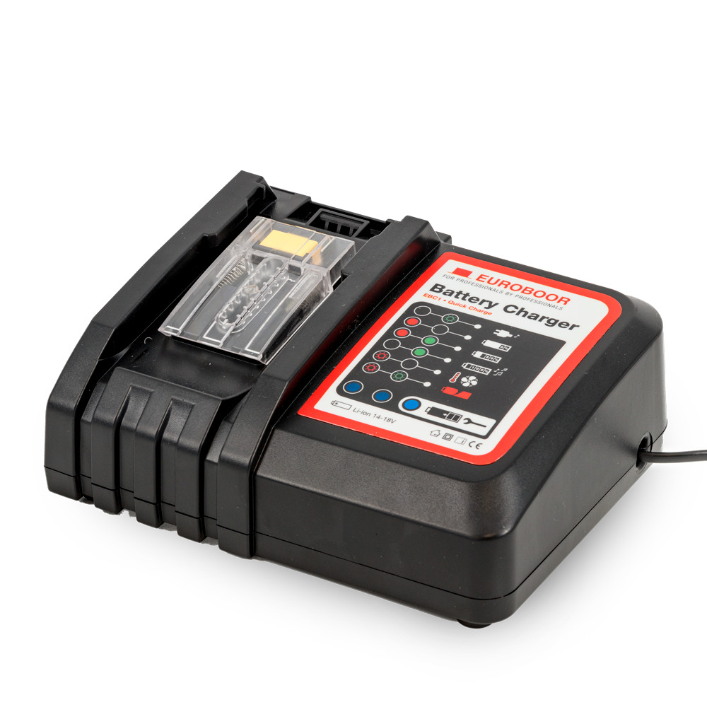 Euroboor 31180650002004 EBC1 Batterieladegerät 18V UNI-Stecker