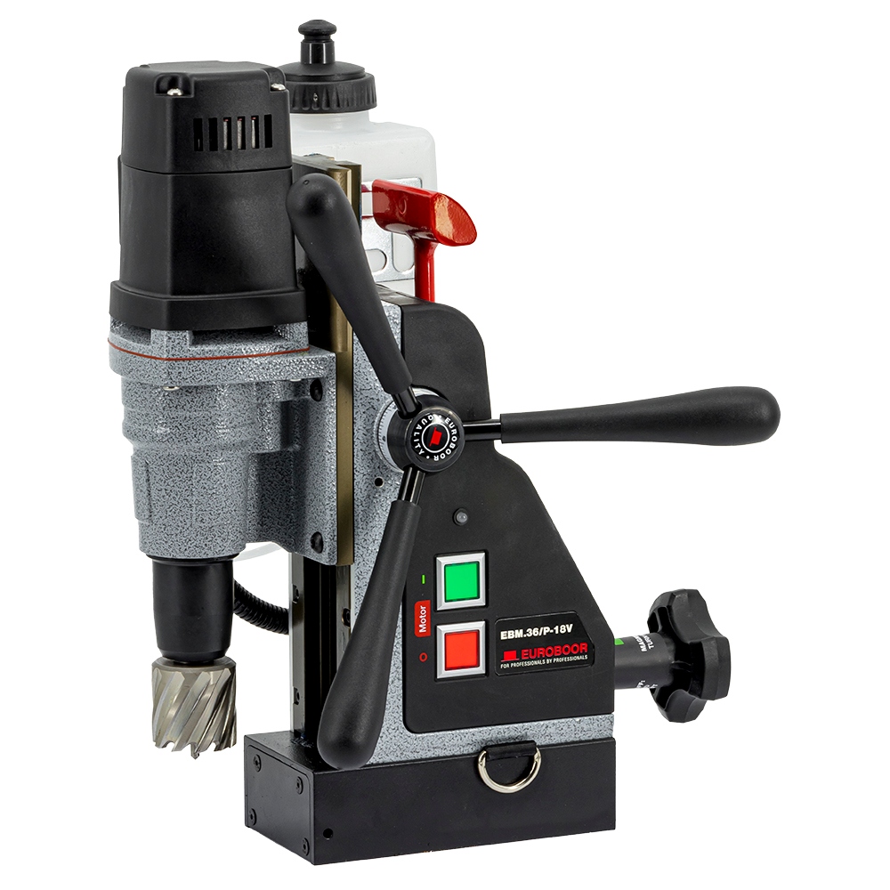 Euroboor 30511036006004 EBM.36/P-18V 9Ah Package Deal Akku-Magnetkernbohrer, 36mm - 1 7/16", EU