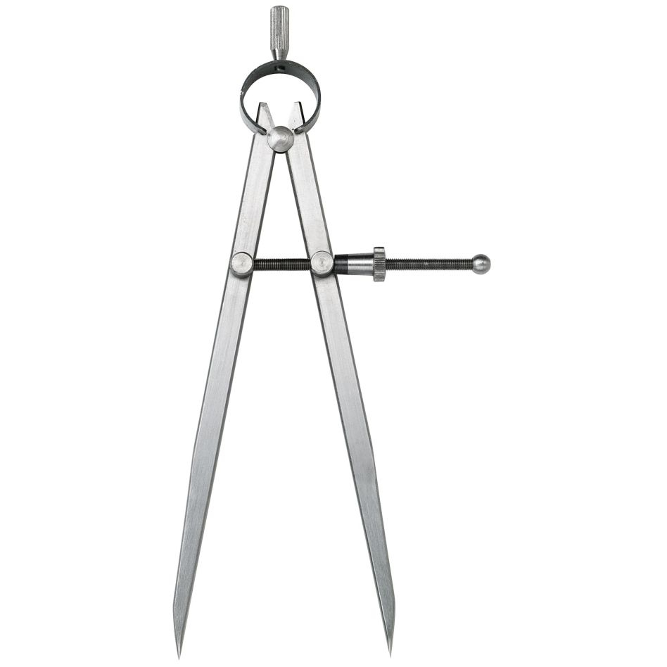 Facom DELA.1901.05 Zirkel mit gerader Kante 150 mm
