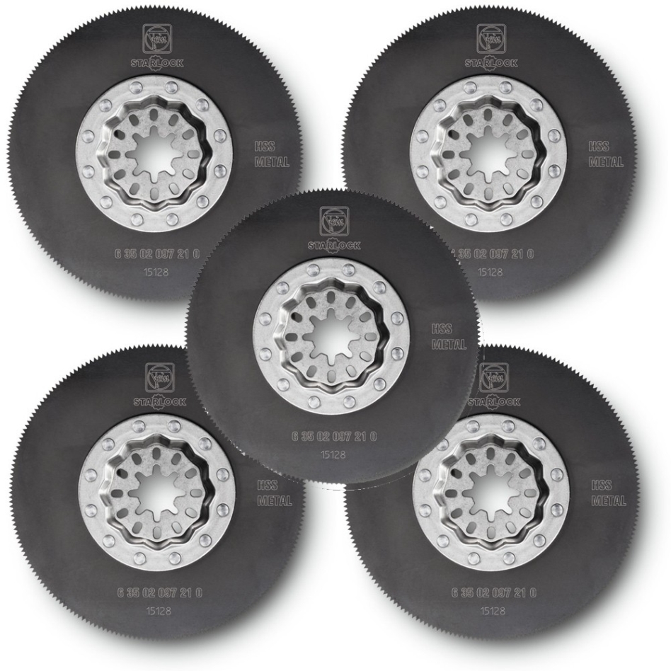 Fein Zubehör 63502097220 Kreissägeblatt HSS 85mm SL für Fein FMM Multimaster 2 Stück