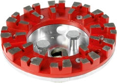 Festool Zubehör 768022 Werkzeugkopf DIA ABRASIVE-RG 150