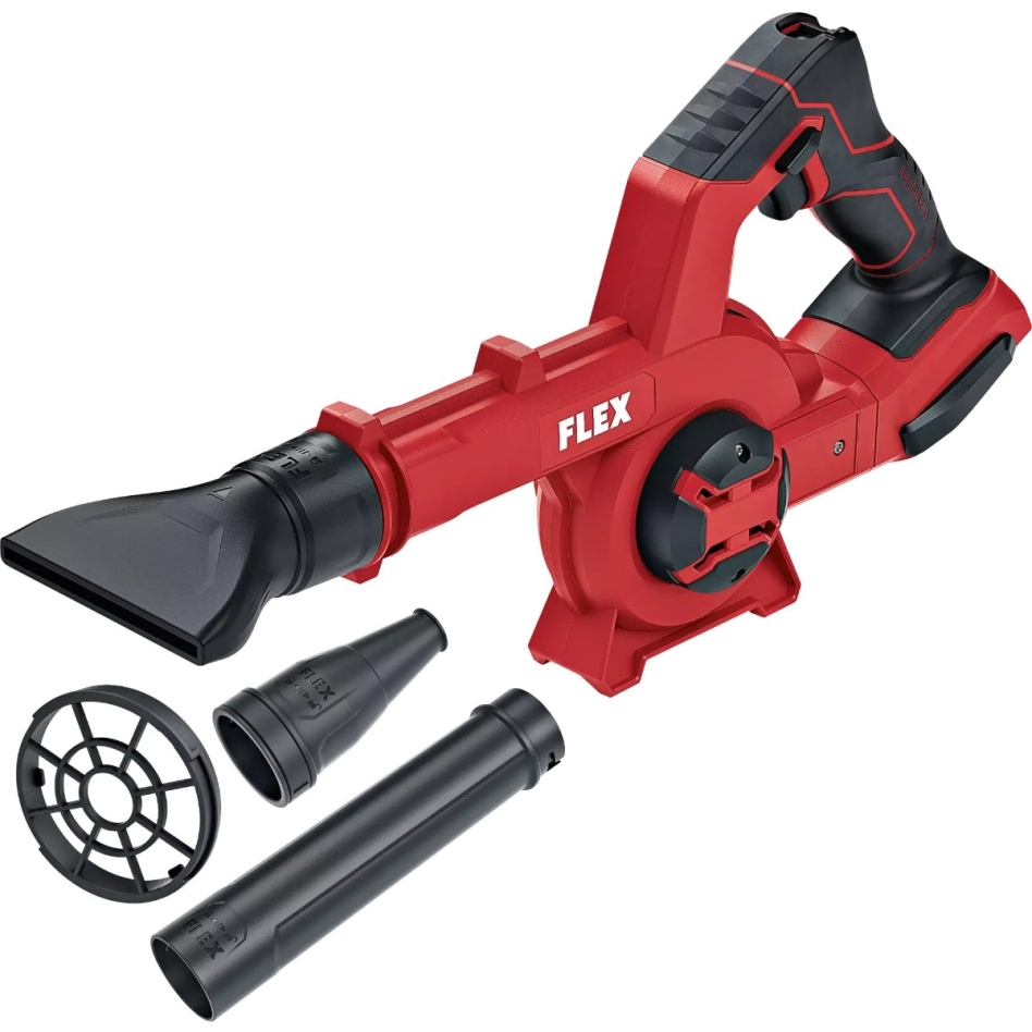 Flex-tools 530537 BW 18.0-EC/Detailing Set Akku-Gebläse für Trockenfahrzeuge 18V exkl. Akkus und Ladegerät