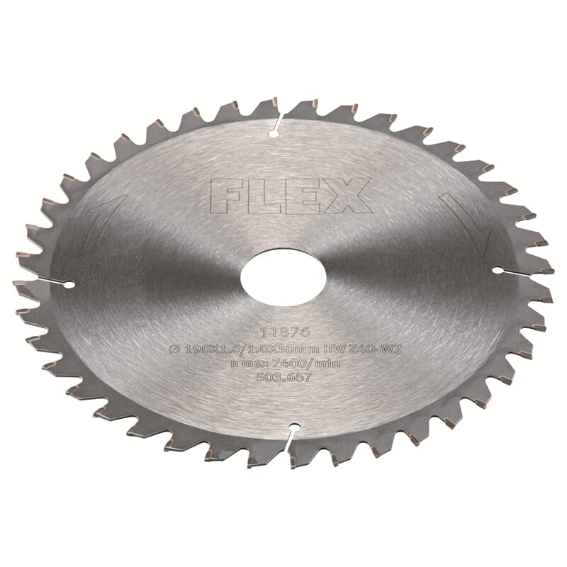 Flex-tools Zubehör 503657 D190x1,6/1,0x30 Standard-Kreissägeblatt