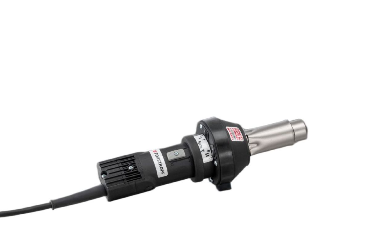 Forsthoff 1005 Quick-L mit Heizstufen 1500W 230V Planen-Heißluftschweißgerät mit 40mm Düse