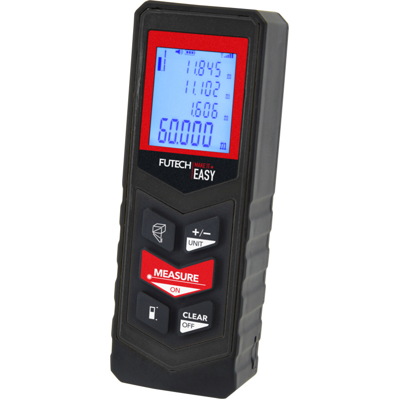 Futech DM3560 DM3560 Laser-Entfernungsmesser 60 Meter