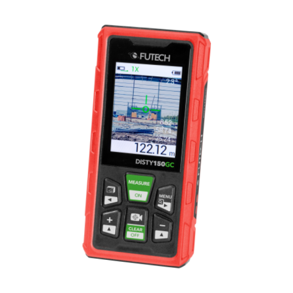 Futech 255.150GC Disty 150 Grüner Laser-Entfernungsmesser 150m mit Kamera