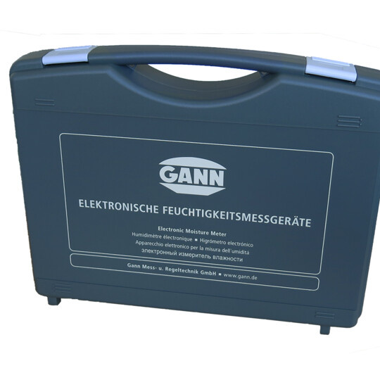 GANN 31015093 BK LG-II Koffer für Hydromette CH 17 mit LG-25 BL Luftgeschwindigkeitssensor
