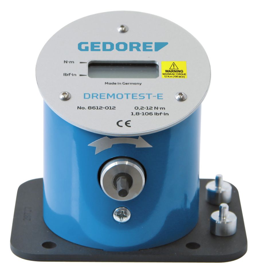 Gedore 2288311 8612-012 DREMOTEST E Elektronisches Prüfgerät 0,2-12 Nm