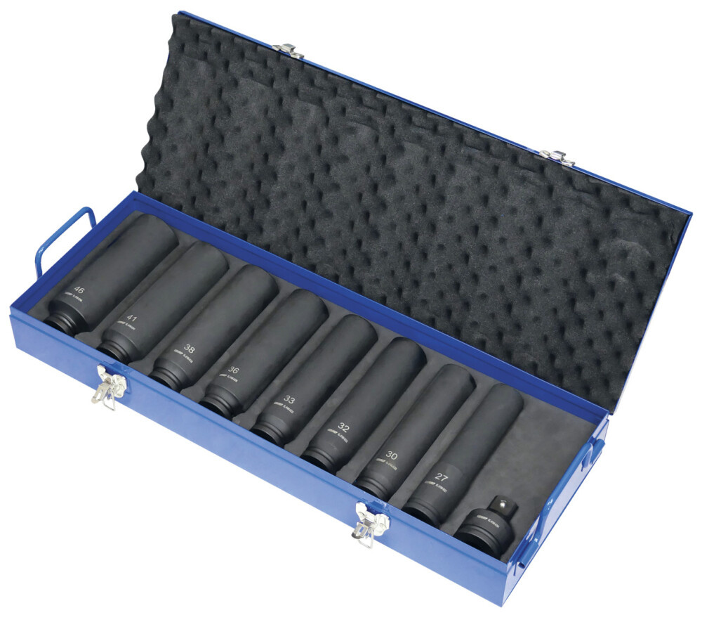 Gedore 3518450 Schlagschraubersatz 3/4" SW 27-46 mm 200 mm 9-teilig