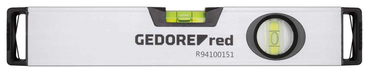 Gedore RED 3301424 R94100151 Wasserwaage magnetisch L 300 mm 2 x Libellen alu.