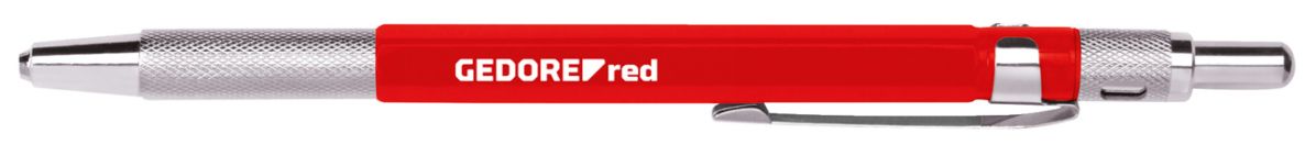 Gedore RED 3301433 R90900020 Hartmetall-Reißnadel mit Clip L 150 mm