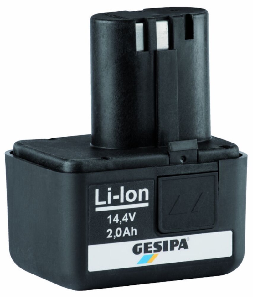 Gesipa 271666440 Li-Ionen-Akku 14,4V / 2,0Ah