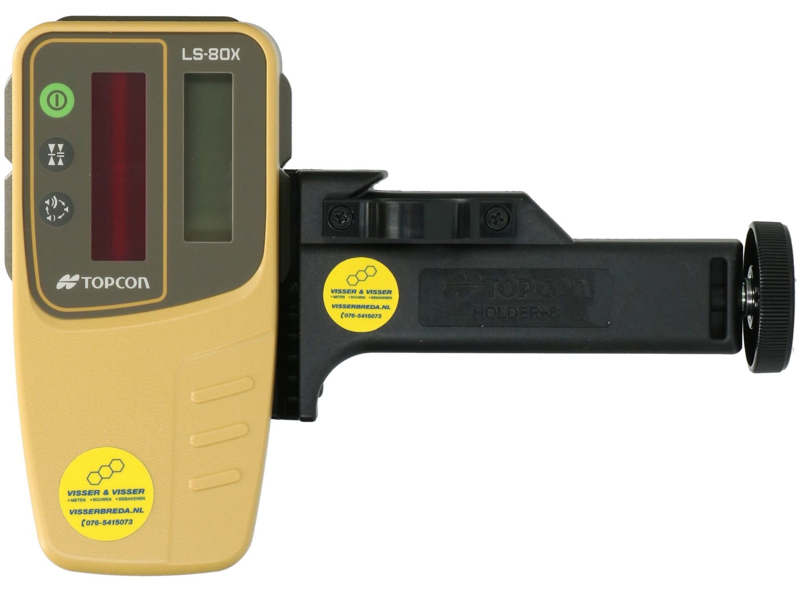 Topcon h6032 LS-80X Empfänger mit Stabklemme für Rotationslaser
