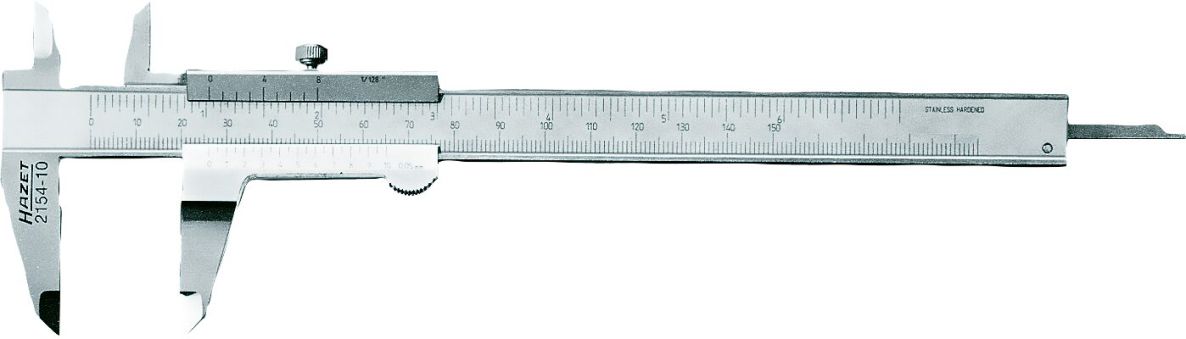 Hazet 2154-10 Präzisions-Schieblehre, Länge 234 mm