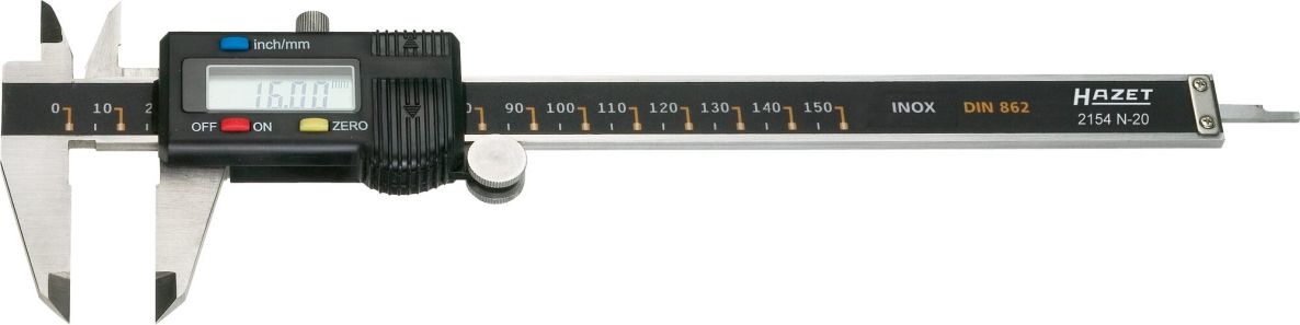 Hazet 2154N-20 Digitaler Messschieber, Länge 234 mm
