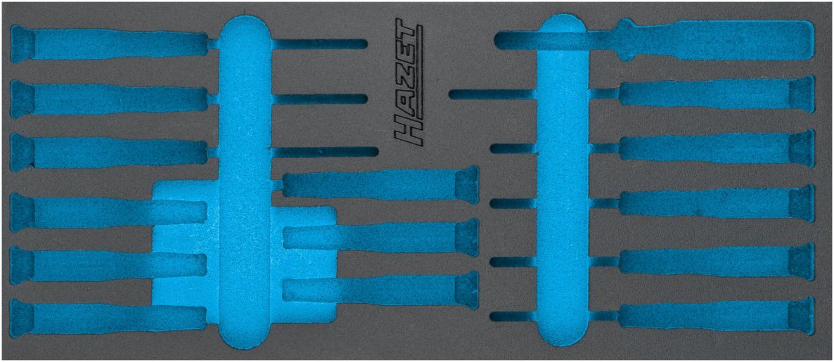 Hazet 163-517L 2-Komponenten-Weichschaum-Einlage 392 mm x 172 mm