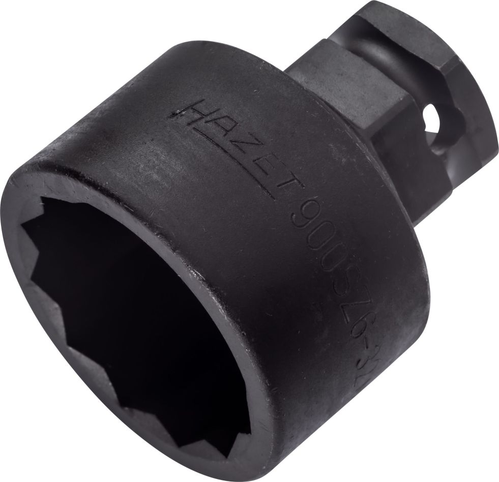 Hazet 900SZ6-32 Drehmomentschlüssel 1/2" Vierkant-Innen, 24 mm Außensechskant, Außenprofil mit Zwölfkant SW 32 mm