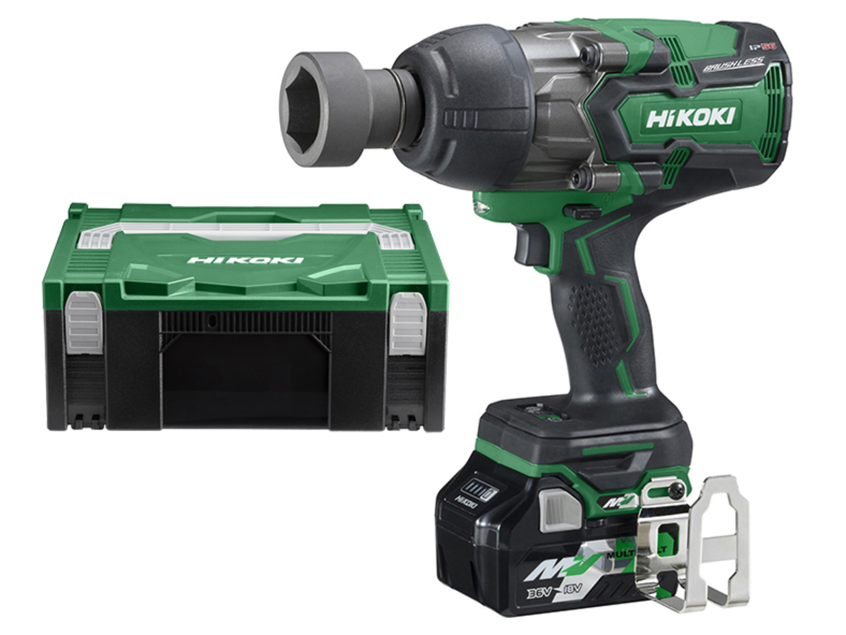 HiKOKI WR36DAWRZ Schlagschrauber 3/4" 36 Volt 2.5 Ah li-ion