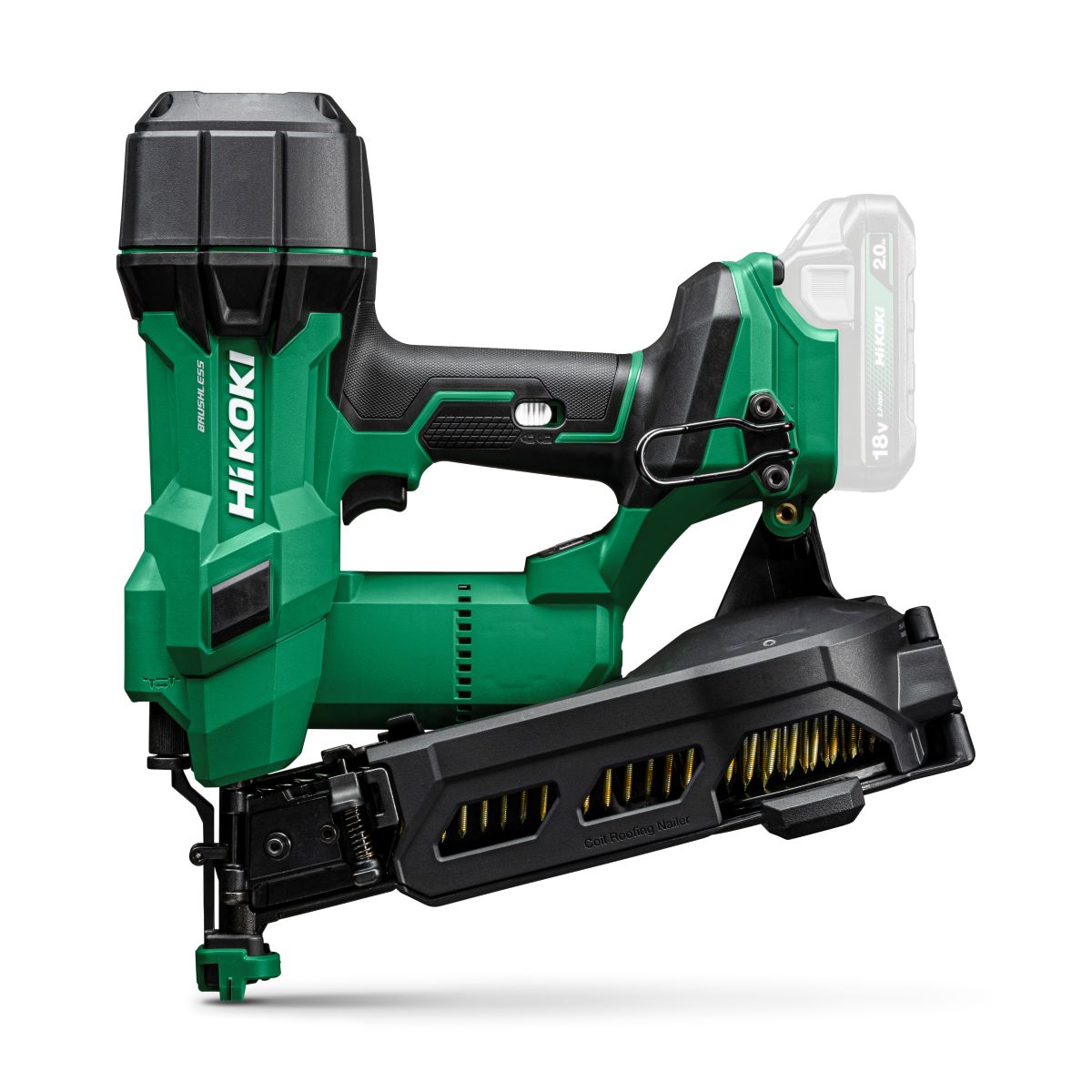 HiKOKI NV1845DAW6Z Kabelloser Trommelnagler 18V 22-45mm ohne Akku und Ladeger&auml;t im HSC IV Koffer