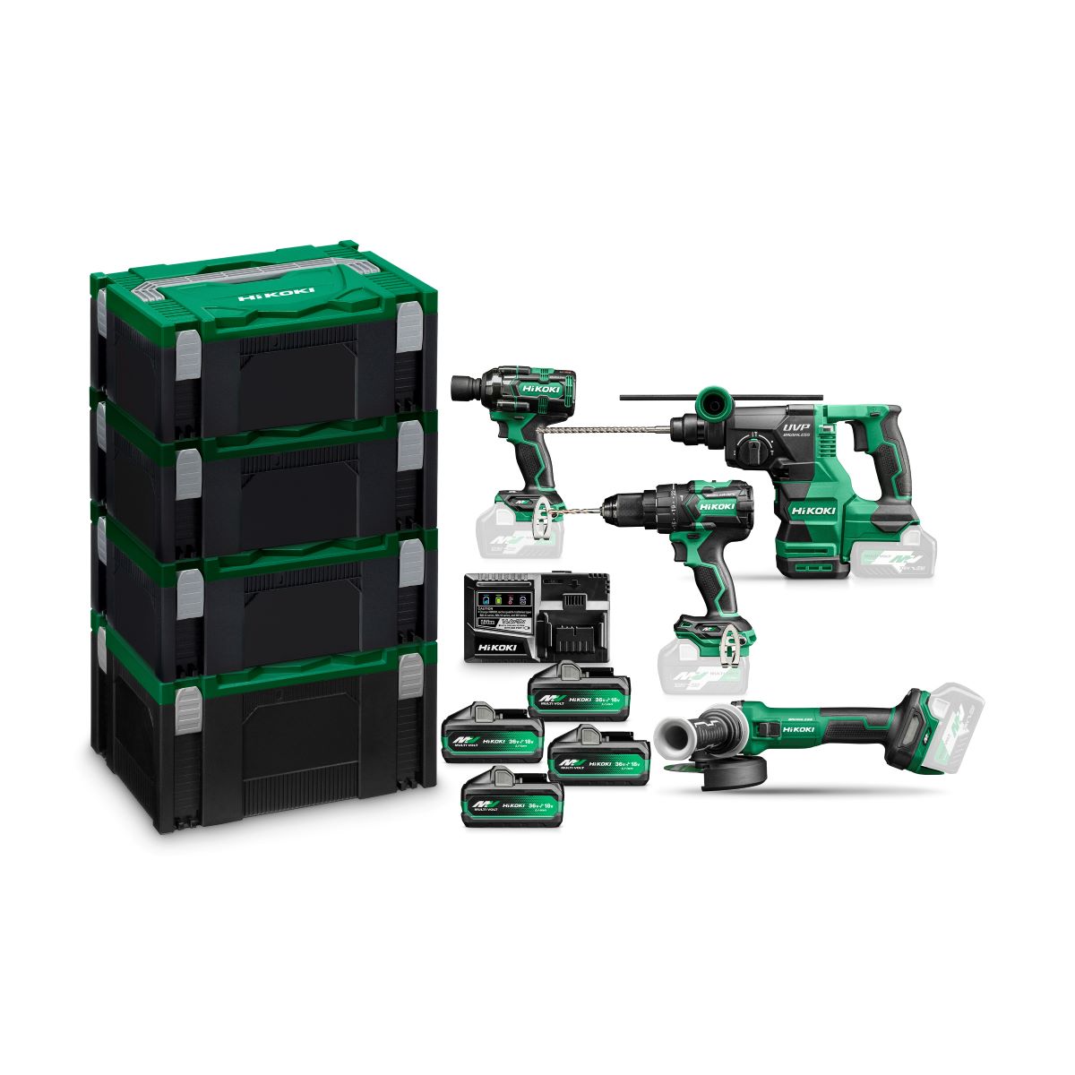 HiKOKI KC36H4A-MVB4 Vorteilspack KC36H4A-MVB4 36V 4 x Batterie 4,0Ah