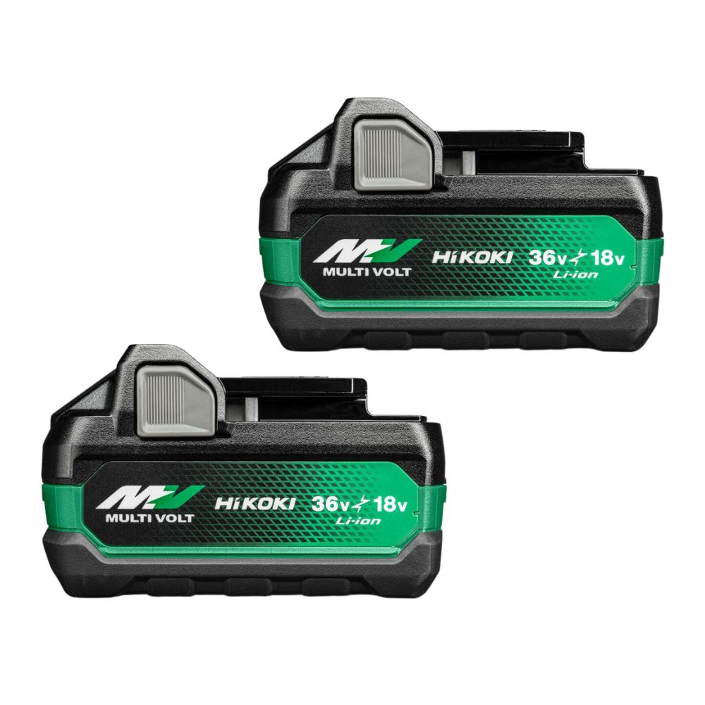 HiKOKI Zubehör 380207 TwinPack - BSL36B18 Multivolt-Akku 36V 4,0Ah/ 18V 8,0Ah Li-Ion