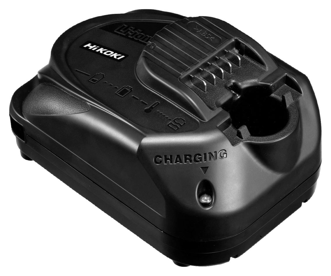 HiKOKI Zubehör UC10SL2W0Z Einzelladegerät mit LED-Anzeige für 10,8-V-Batterien (Plug-in)