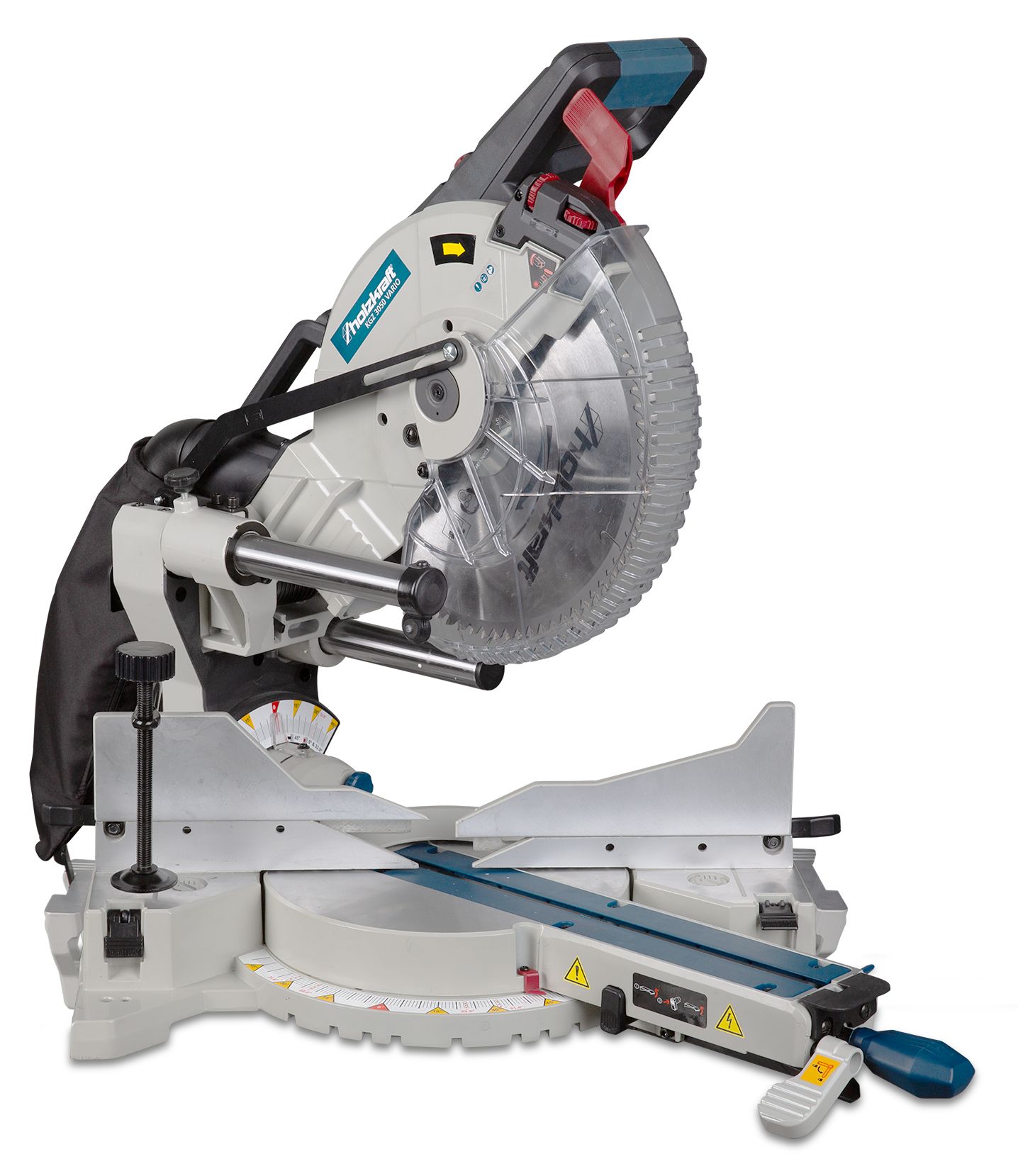 Holzkraft 715701315 KGZ3050 VARIO Professionelle Kappsäge 305 mm 1,6 kW 230V