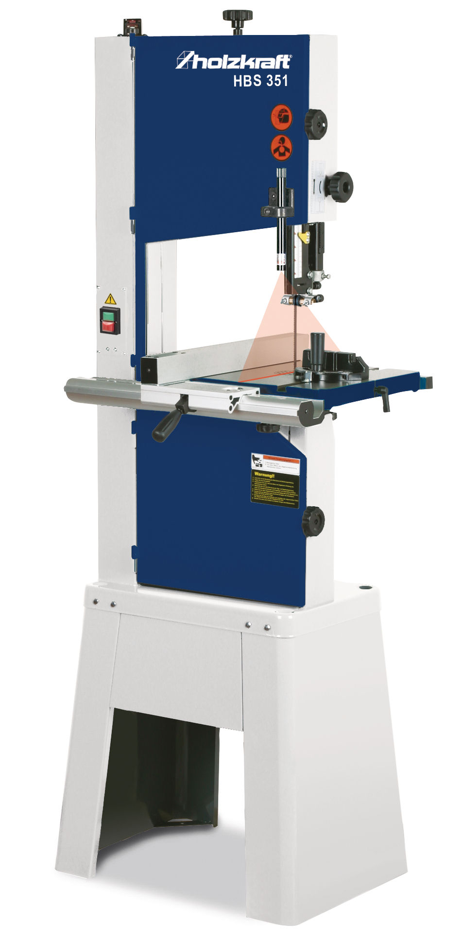 Holzkraft 715150035 HBS351 (IE2) Vertikale Bandsägemaschine Holz HBS351 (IE2)