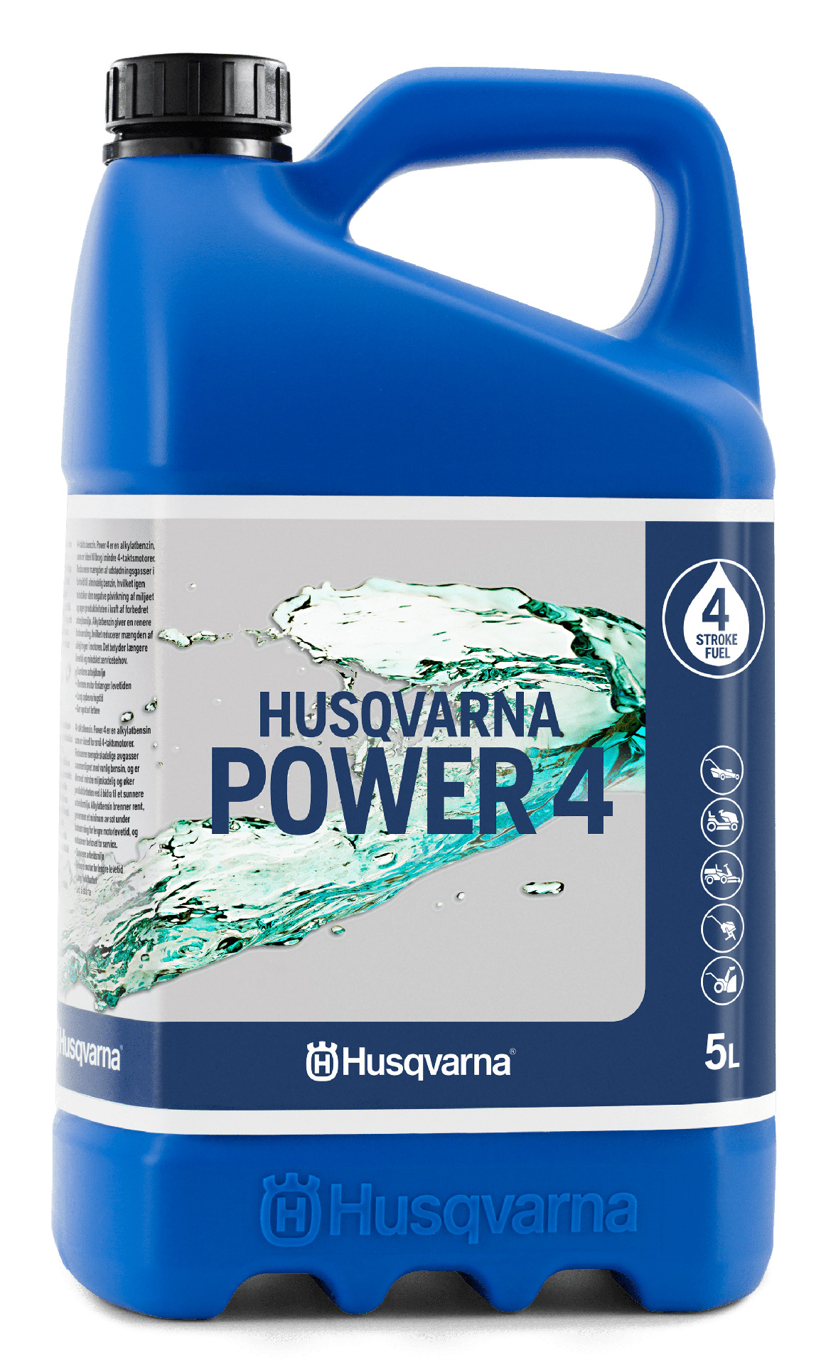 Husqvarna 583955901 FUEL 4T Power 4 4-Takt Kraftstoff Alkylatbenzin 5 l Flasche