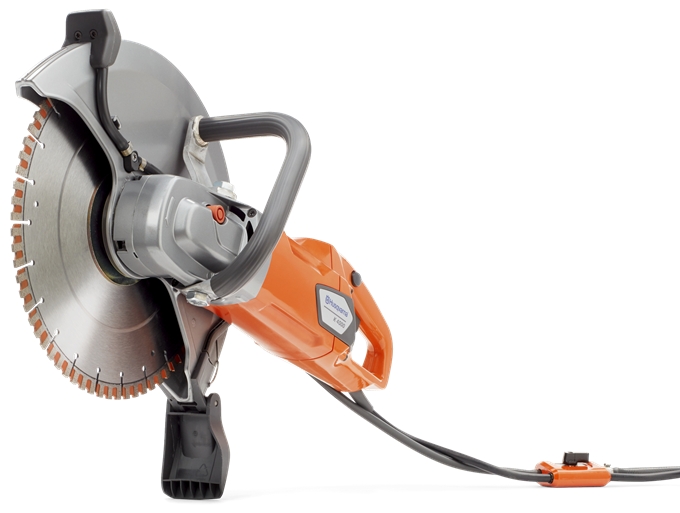 Husqvarna 967079801 K4000 Nass-Elektro-Silent-Trennschleifer 350 mm + Elite-Cut S50 Diamanttrennscheibe!