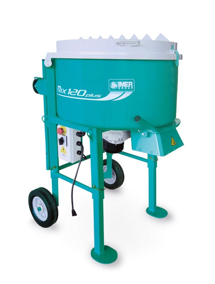Imer 1194300 Mix 120 Plus Zwangsmischer 120 L 240 Volt