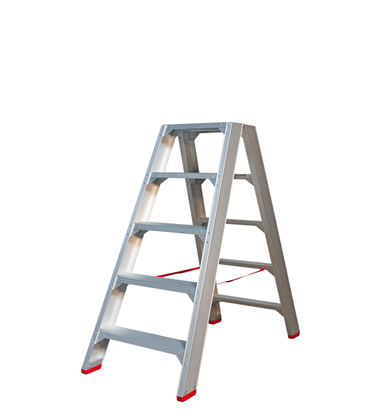 Little Jumbo 4741000205 2 x 5-stufige Doppelstufenleiter Superpro