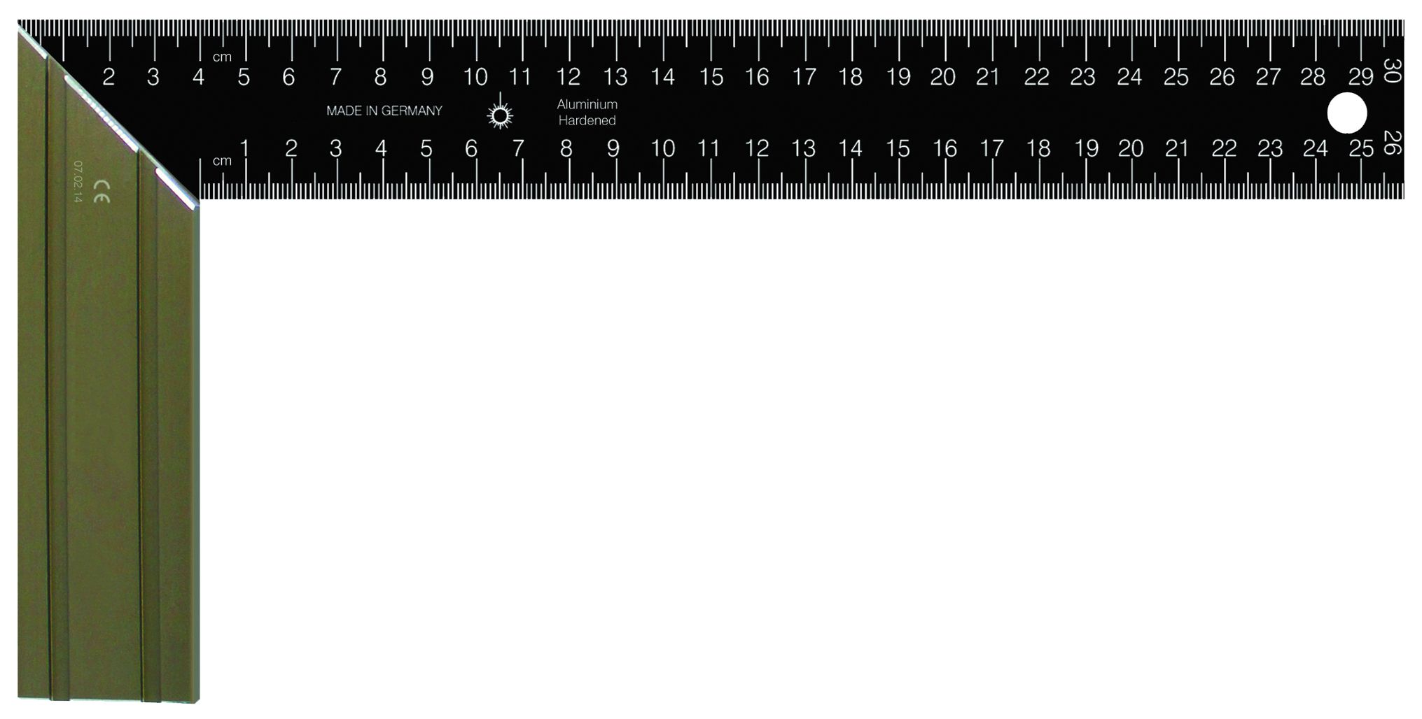 MIB 03046032 Schreibhaken 300x145mm mit Alu-Block Klingenbreite 40mm