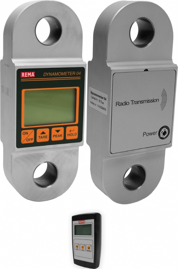 Rema 1512005 DSD04-10TX/RX Leistungsbremse 04 mit Fernablesung 10000 kg
