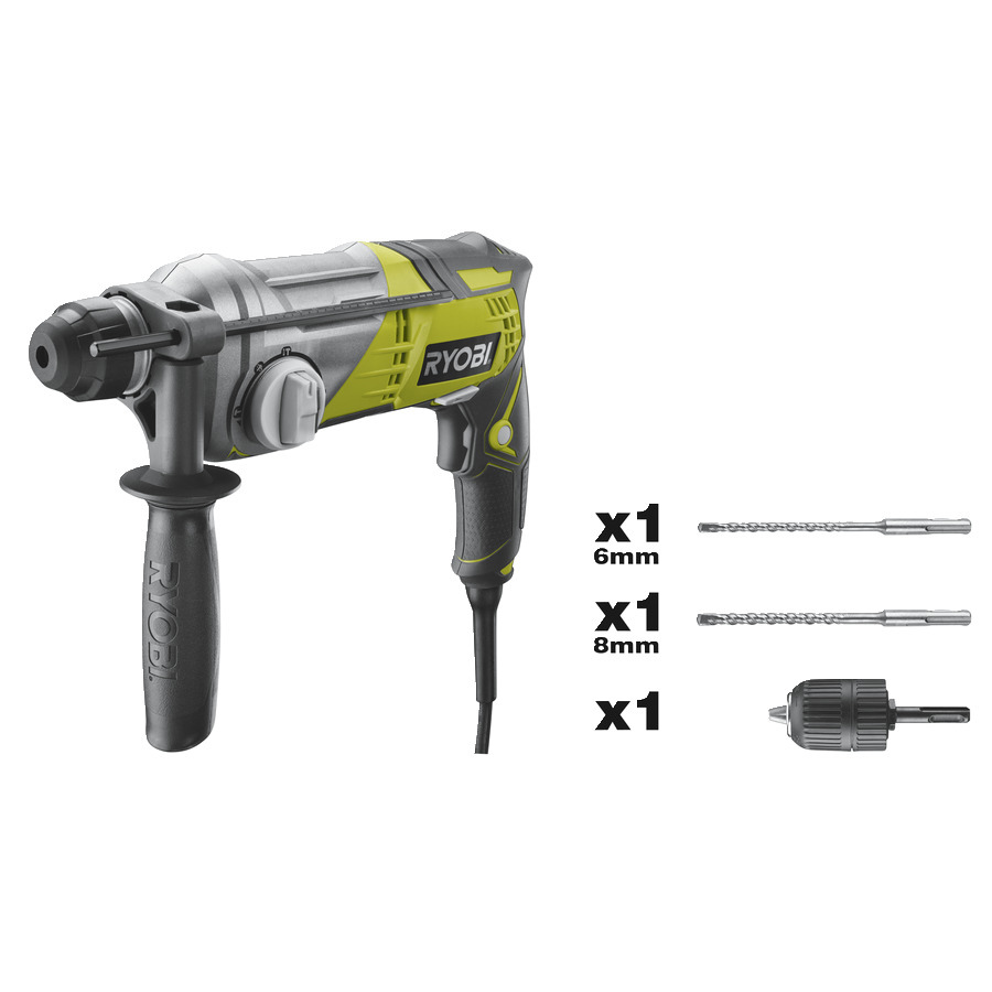Ryobi 5133002499 RSDS680-KA2 Bohr-, und Meiselhammer SDS-Plus 680 Watt