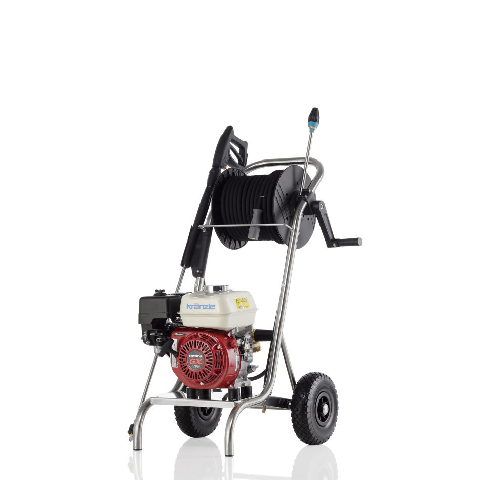 Kränzle 61800.7 Profi-Jet B13-150 Kaltwasserreiniger mit Honda-Motor 150 Bar