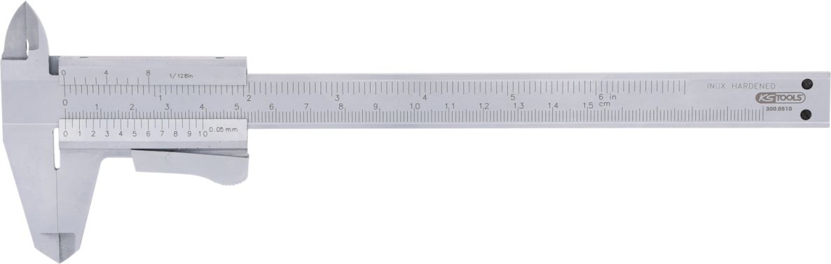 KS Tools 300.0510 Messschieber im Koffer 0-150mm 235mm