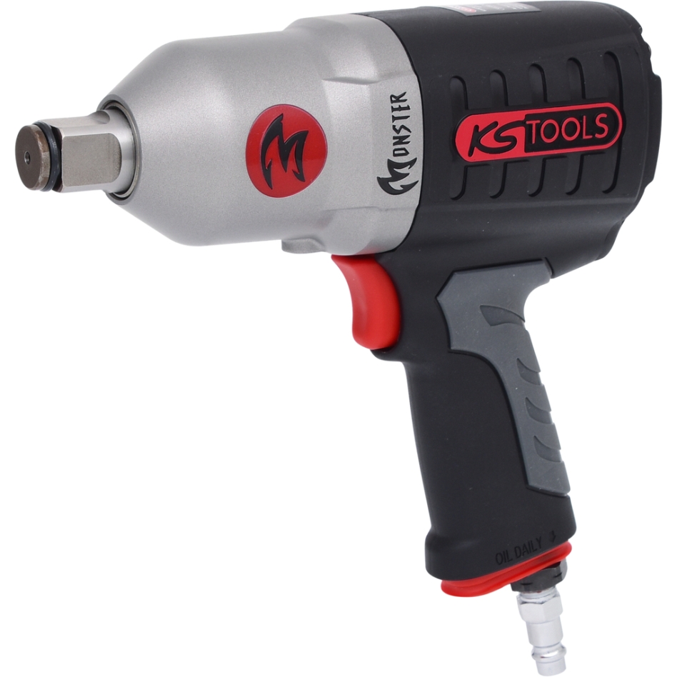 KS Tools 515.3785 3/4" MONSTER kraftvoller Druckluft-Schlagschrauber, 1690 Nm