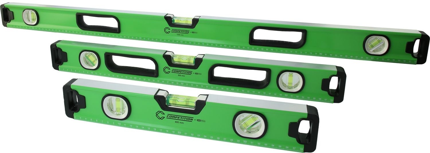 KS Tools 512.0510 COMPETITION Wasserwaage, 3-teilig, 400 + 600 + 1000 mm