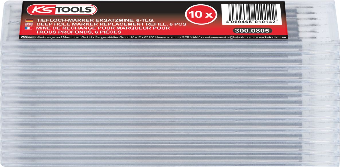 KS Tools 300.0805 Ersatz-Tiefenmarkierstift 60 Stück